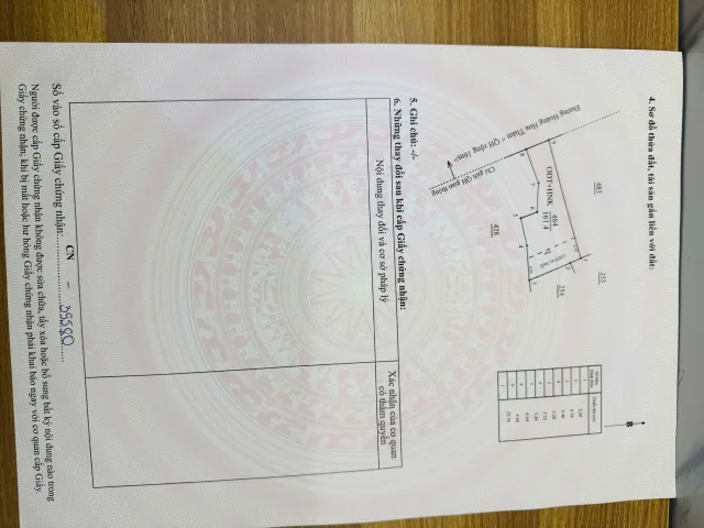 Bán đất ngay mặt tiền đường Hoàng Hoa Thám diện tích 98.9m2 bán 4tỷ790