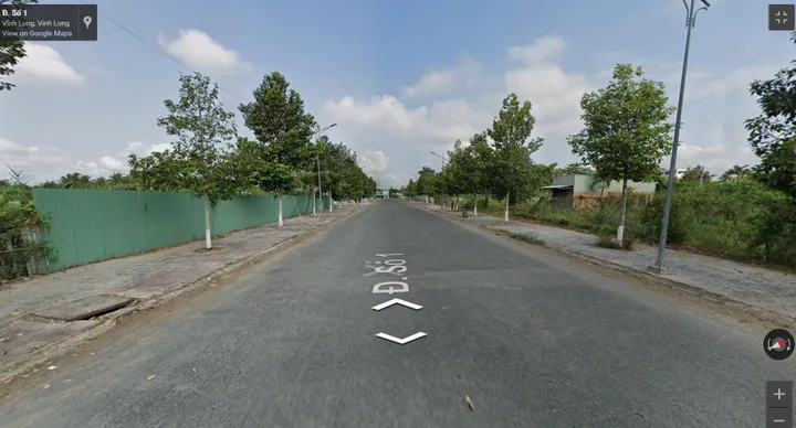 Bán đất 11955m² ngang 51m giá 143.46 tỷ mặt tiền đường số 1 Khu du lịch sinh thái Cồn Chim, phường Tân Ngãi tỉnh Vĩnh Long