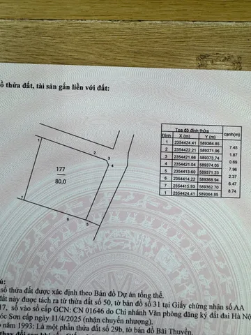 Bán Lô Góc 80m2 2 Mặt Tiền Vệ Sơn Đông - Tân Minh - Sóc Sơn