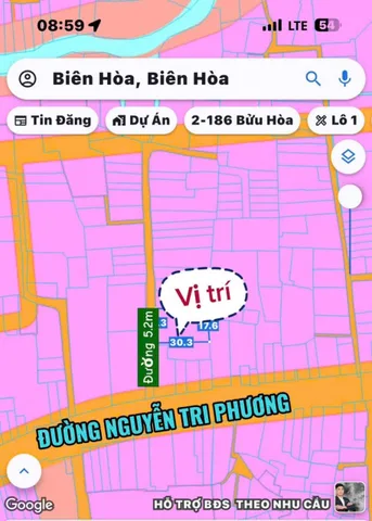 Đất sổ riêng, thổ cư 100%, gần trường mầm non Song khuê 2.15 tỷ/60m2