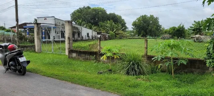 Bán đất mặt tiền đường nhựa xã Trung Lập Hạ Củ Chi TPHCM, DT: 2050m2.