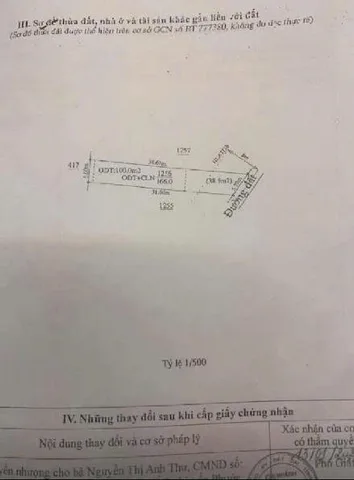 Bán đất 165.9m² giá 2.65 tỷ Phường Tân Khánh