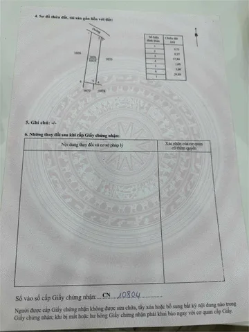 Bán đất 166m² ngang 6m giá 580 triệu Xã Nghĩa Thành
