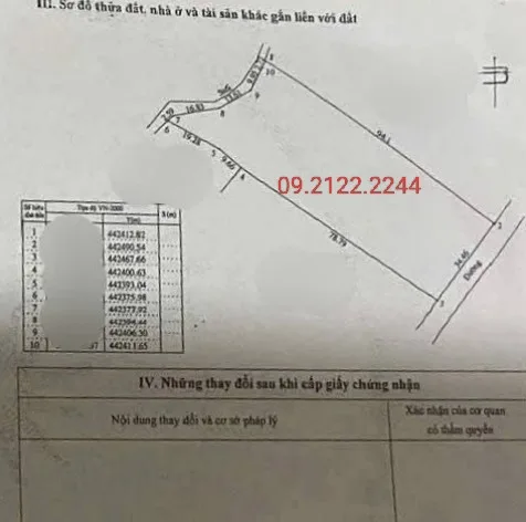 Bán đất 3500.5m² ngang 34.5m Cửa Lấp giá 33.25 tỷ tại Đường Trần Hưng Đạo Đặc khu Phú Quốc