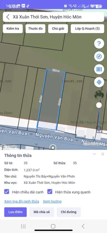 Bán đất thổ cư Mt Nguyễn Văn Bứa
Đường xe cont. Có 410m2 thổ