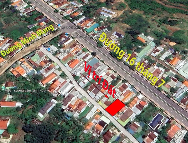 Bán đất 104m² ngang 4,6m giá 1.45 tỷ Phường Ninh Hòa