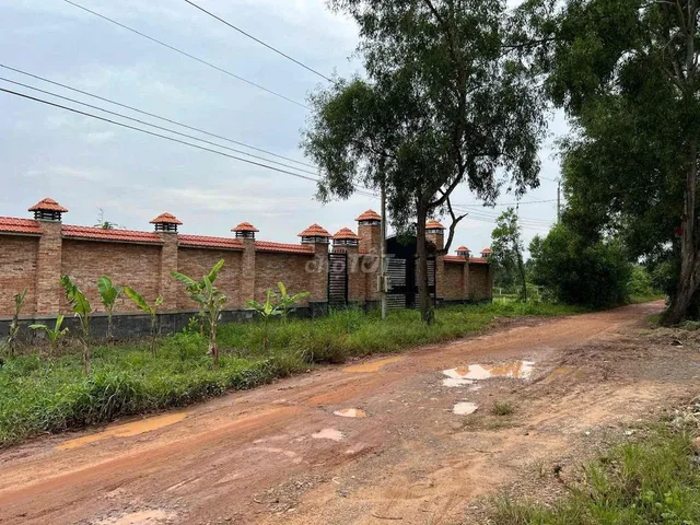 Đất Tân An Bình Dương cũ mặt tiền đường Đê Bao 6m thông.nở hậu 80m