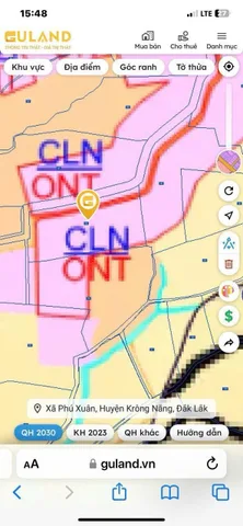 Bán đất 500m² giá 179 triệu Xã Phú Xuân