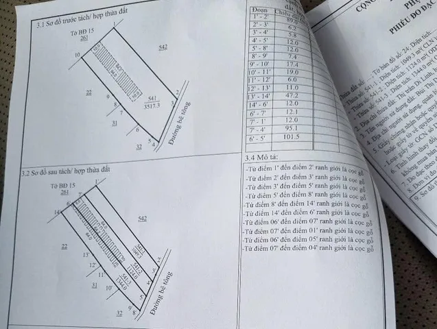 Bán đất 3517m² ngang 36m giá 9.5 tỷ Xã Di Linh