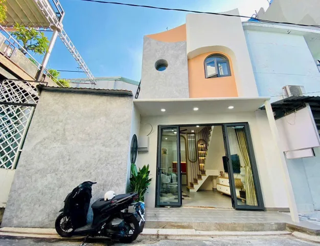 Căn 44.9m² Lê Văn Khương, Q12. Xây 1 trệt 1 lầu, gần hãng bia Tiger. Giá 3 tỷ 050, hẻm 4m, sổ riêng