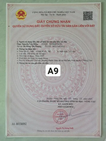 Bán đất 123,3m² ngang 5m giá 1.7 tỷ Phường Tân Phước Phú Mỹ