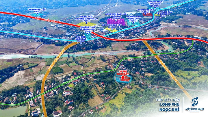 Bán đất 81m² ngang 15m giá 410 triệu Xã Ngọc Lặc