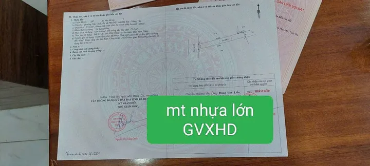 Bán đất 230,3m² ngang 5m giá 2.2 tỷ Phường Tân Thành Phú Mỹ
