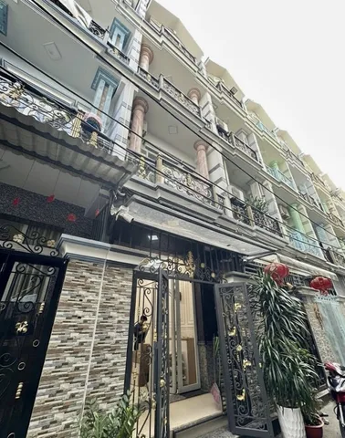Nhà 4 Tầng An Dương Vương,Quận 6,Hẻm ÔTô Đỗ Cửa,Khu Phân Lô,Sổ Nở Hậu,4x14,Nhỉnh 6 Tỷ