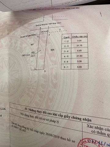 Bán lô đất mặt tiền đường a2 vị trí đẹp khu dân cư đông đúc ô tô vào tận nơi diện tích 5 * 25m giá 1ty100