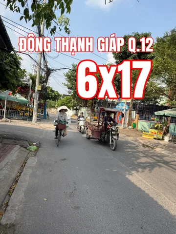 🛑Bán đất Đông Thạnh giáp q.12 diện tích đẹp 6x17 thổ cư gọi ngay Đất Ngọc