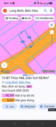 Bán nhà 53.9m² ngang 5m giá 3 tỷ Phường Long Bình