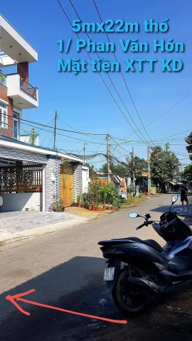 🛑Lô đất lọt nhà lầu duy nhất cần Bán tới 110m² ngang 5x22m lý tưởng giá 5.45 tỷ Xã Bà Điểm Phan văn Hớn vào 100m gọi ngay Đất NGỌC