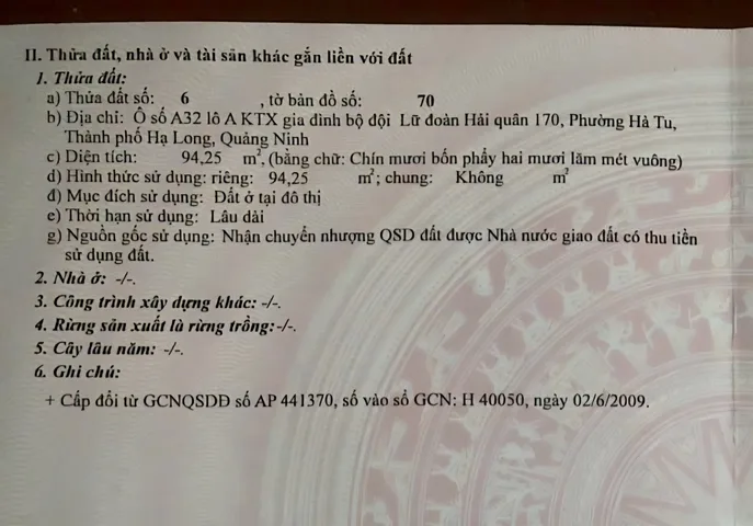 🔥HOT🔥bán đất đường bao biển hạ long lữ đoàn 170
