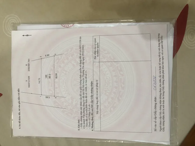 Bán thửa đất 90m2