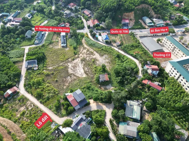Bán đất 100m² ngang 5m giá 680 triệu Xã Hạ Hòa