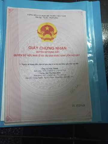Bán đất 160m² ngang 5m giá 1.58 tỷ Phường Phú Mỹ