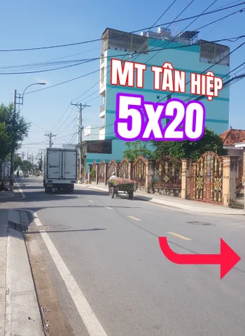 🛑MẶT TIỀN TÂN HIỆP- HÓC MÔN 2 LÔ SỔ 2025 ĐẸP 7TY5/ 2LO lấy 1 lô 3ty850