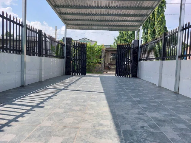Bán nhà mặt tiền nhựa buôn bán kinh doanh gần chợ chiều xã Tân Thạnh Đông Củ Chi TPHCM, DT: 5x23m.