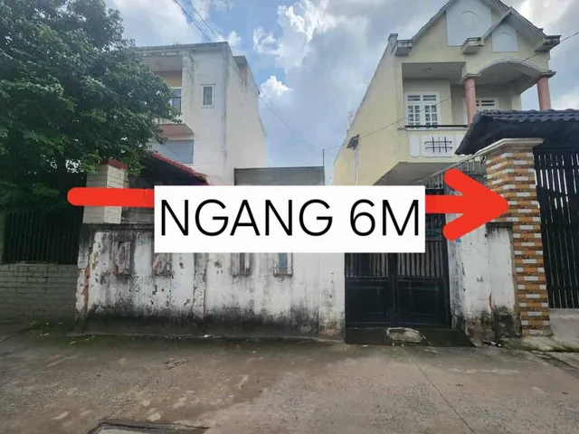 Bán nhà 157m² full thổ cư ngang 6m giá 6.98 tỷ tại Đường Huỳnh Thị Hai Phường Trung Mỹ Tây