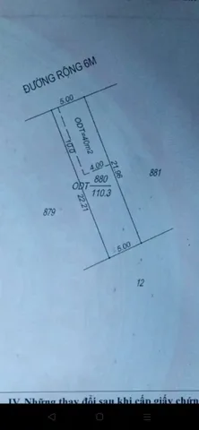 Bán đất ở Nguyễn Hữu thấu gần trường gần đại học công an và trường học khu dân cư  đông đúc thuận tiện diện tích 110m2, ngang 5m giá 3ty849