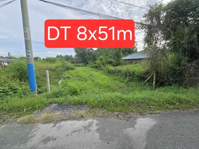 Bán nhanh lô đất 400m2 - Sổ hồng riêng ở MT đường Phạm Thị Thàng , Phước Hiệp Củ Chi - Ngang 8m - Giá 1 tỉ 250 triệu