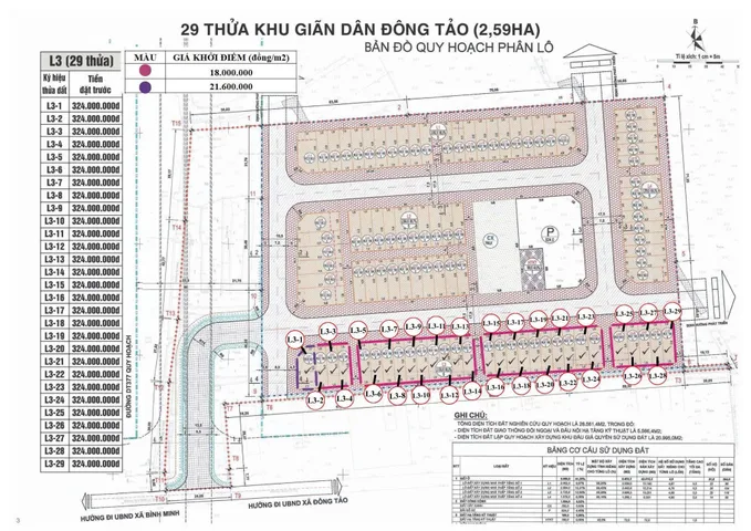 Bán đất 90m² ngang 5m giá 4 tỷ Xã Hoàn Long