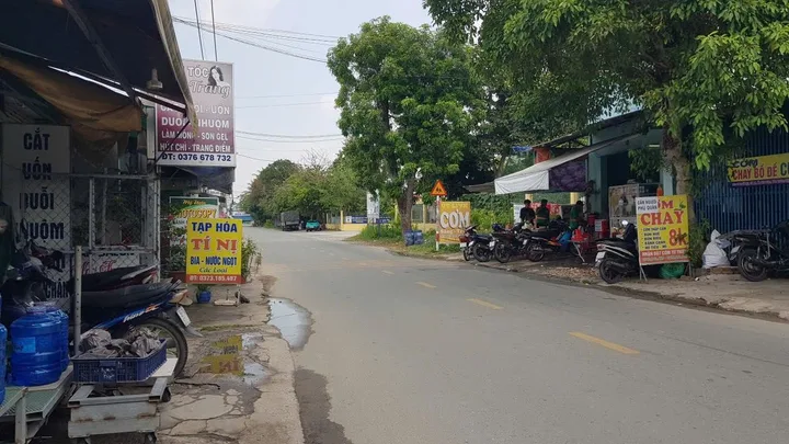 🛑 ĐẤTLỚN.COM giới thiệu đất 150m² mặt tiền Suối Lội gần trường học Tân Thông Hội Củ Chi kinh doanh buôn bán giá tốt
