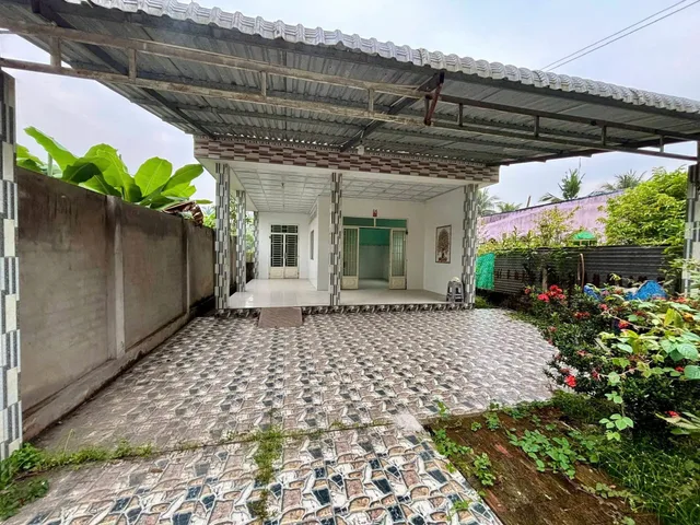 Cần bán Căn nhà ngay Nguyễn Thị Rành Tân An Hội 185m2 sổ hồng riêng 970triệu bao phí