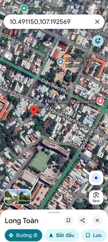 Bán đất 130.3m² ngang 6m giá 2 tỷ Phường Bà Rịa