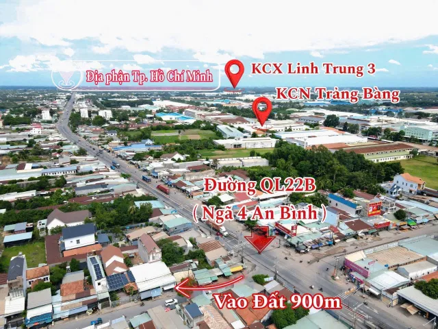 Bán đất ngay trung tâm thị xã Trảng Bàng, dân siêu đông chỉ 700tr