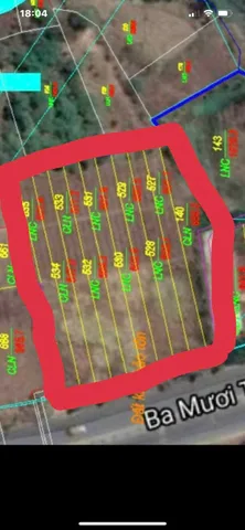 Bán đất 6000m² ngang 60m giá 42 tỷ Phường Ea Kao