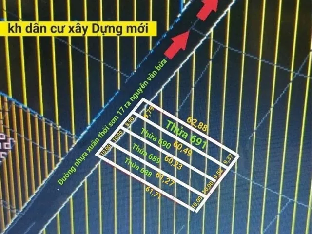 🛑🛑 ĐẤTLỚN.COM giới thiệu: Nhanh tay ĐẤT VƯỜN MẶT TIỀN XTS TRƯƠNG THỊ NHƯ ĐƯỜNG NHỰA LỚN CÓ 4 LÔ SỔ 2025