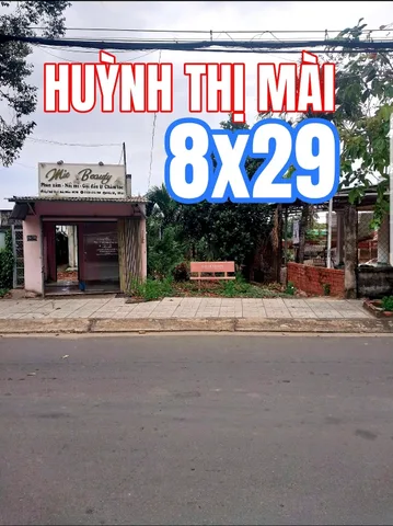 🛑Bán đất lô Mặt tiền Huỳnh Thị Mài 8x29m 2 sổ 4x29m Tân Hiệp Hóc Môn gần Dương Công Khi vào