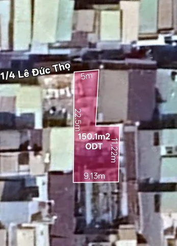 Bán đất 150m² ngang 5m giá 10.5 tỷ Phường An Hội Đông