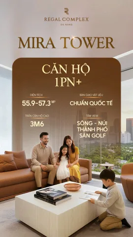 999Tr ký ngay 2PN 1WC Regal Complex Đà Nẵng