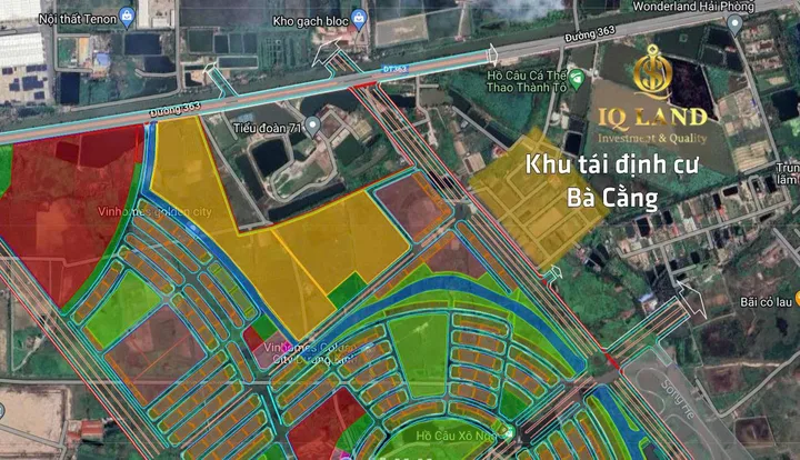Bán lô đất TĐC Bà Cằng, mặt đường Cầu Rào 3