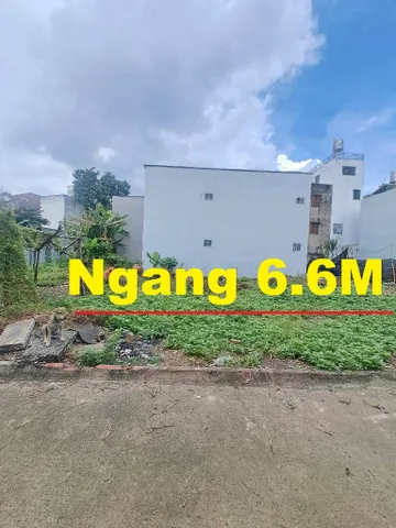 Bán lô đất Thạnh Xuân 18, phường Thạnh Xuân, Quận 12. Diện tích 80m², ngang 6.6m hiếm, hẻm 8m xe tải tránh, cách mặt tiền TX18 chỉ 15m