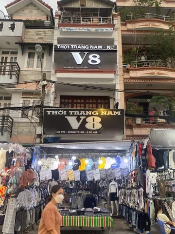 Gấp bán trong chợ hạnh thông, 4 tầng sổ hồng riêng, kinh doanh