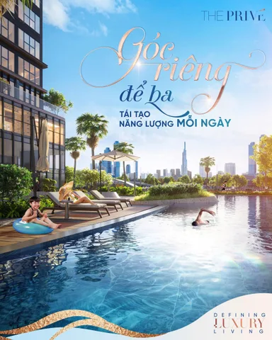 Bán căn hộ The Privé 80,6m2 2PN, 2WC 3 mặt giáp sông Đường Song Hành, An Phú