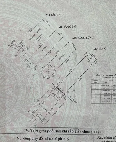 MT Đường Nguyễn Hữu Tiến 5 Tầng, DT: 80m² full thổ cư ngang 4m giá 13.6 tỷ tại Phường Tây Thạnh