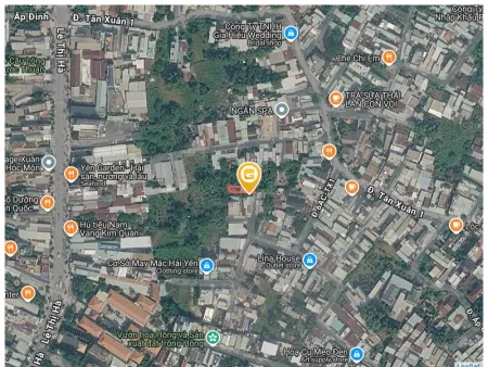 Bán đất 118.6m² có sẵn 113m² thổ cư ngang 5m giá 7 tỷ tại Xã Hóc Môn