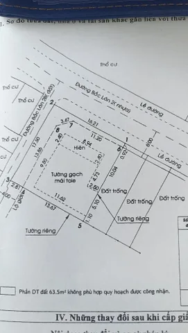Bán nhà 286m² có sẵn 222m² thổ cư ngang 16,2m giá 14.5 tỷ tại Xã Bà Điểm