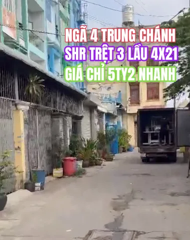 Bán nhà 90m² có sẵn 82m² thổ cư ngang 4m giá 52 tỷ tại Đường Quốc Lộ 22 Xã Bà Điểm
