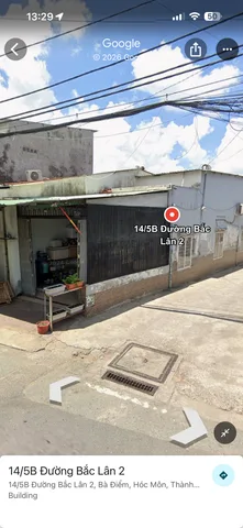 Bán nhà 50.5m² có sẵn 50,5m² thổ cư ngang 3m giá 3.6 tỷ tại Đường Bắc Lân 2 Xã Bà Điểm
